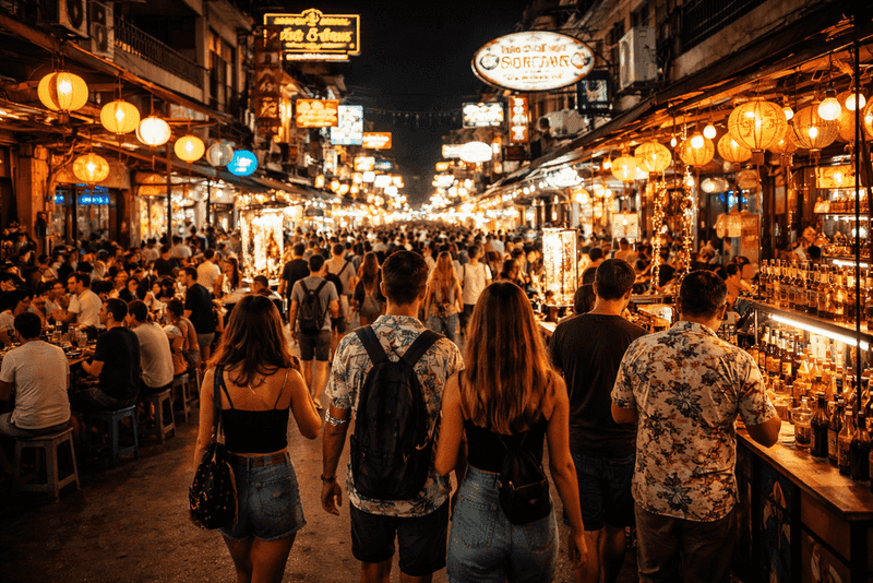 Khao San Road: Bangkok After Dark