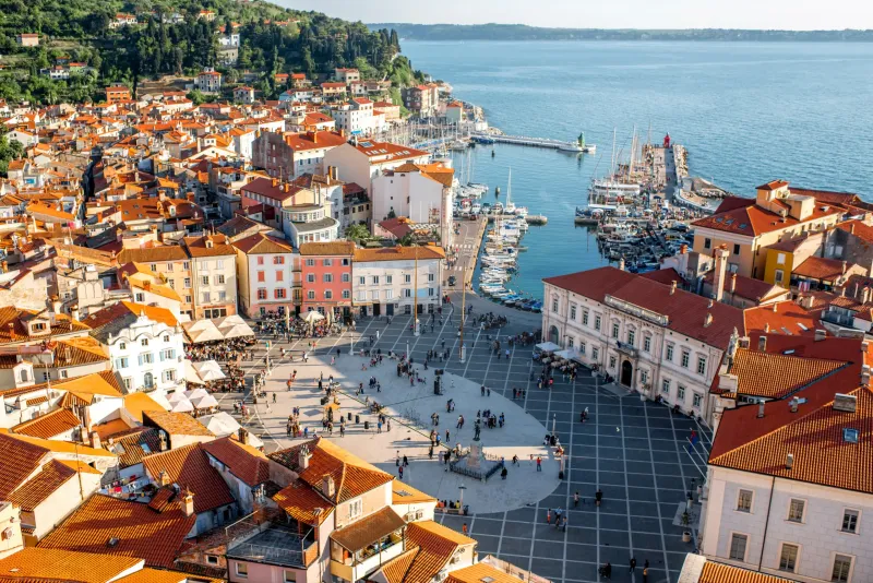 Piran, Slovenia: A Small Seaside Stage