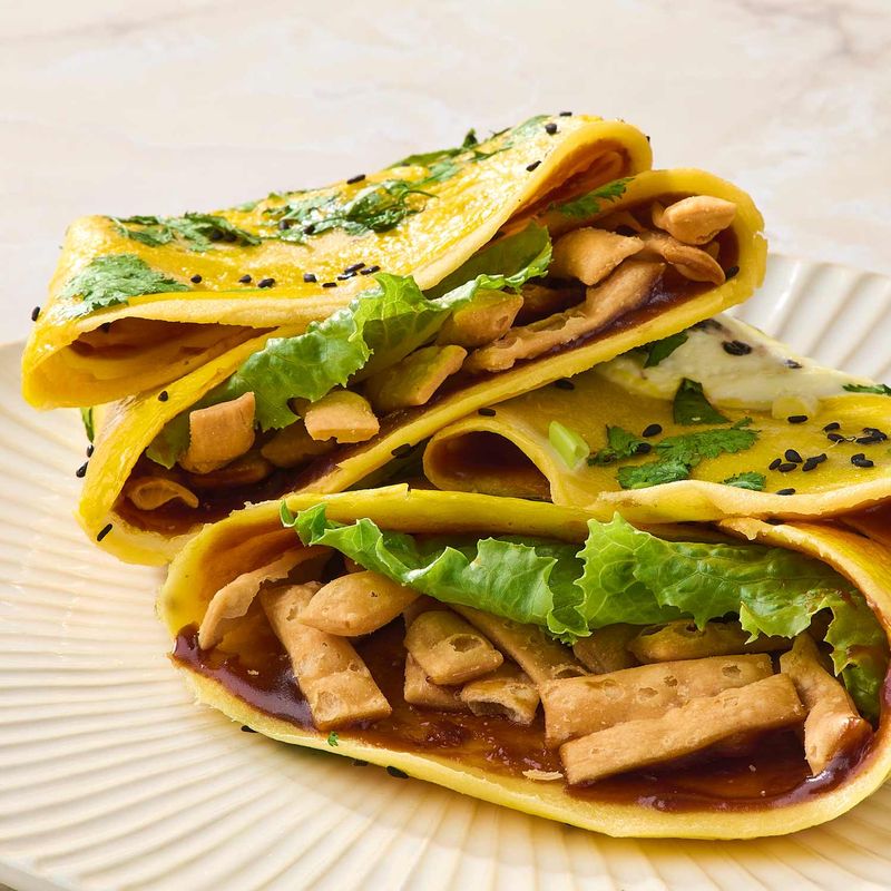 Chinese Jianbing Crepes