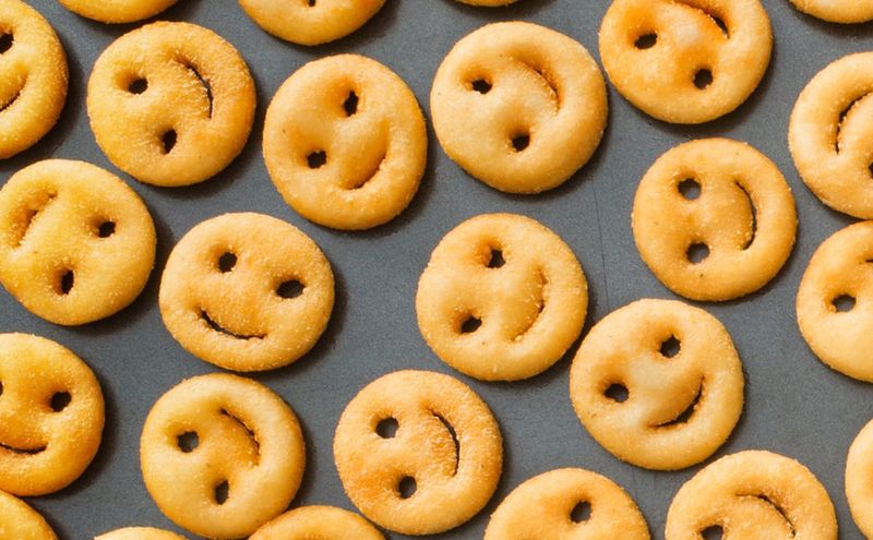 Potato Smiley Faces