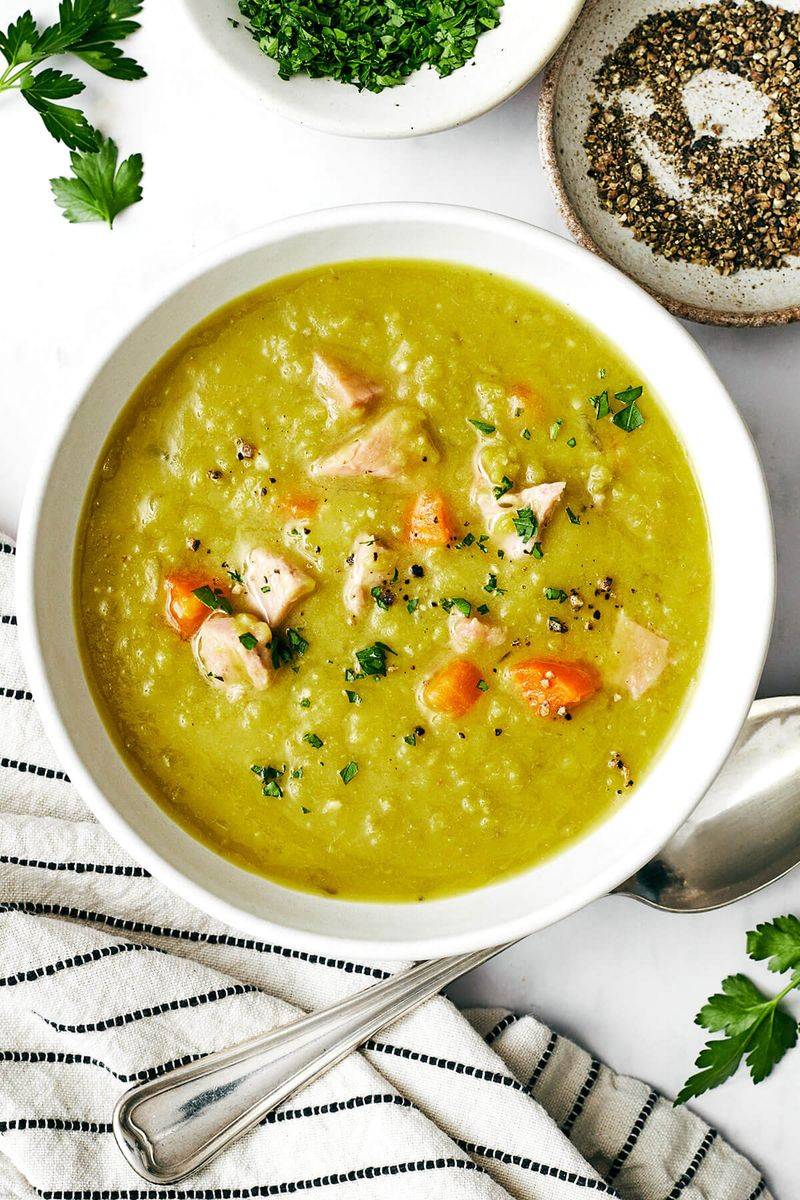 Split Pea Soup With Ham