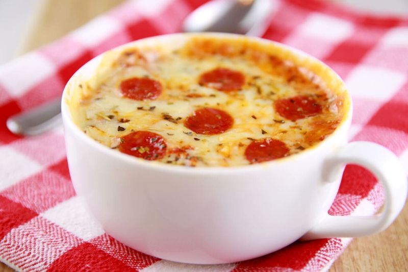 Microwave Mug Pizza