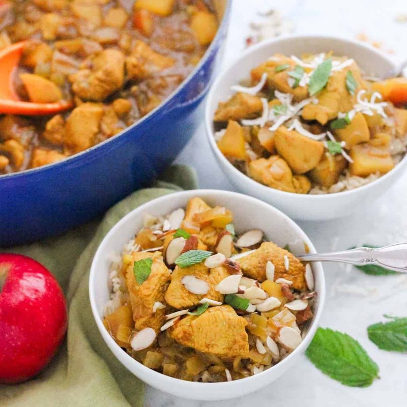 Curried Apple Chicken