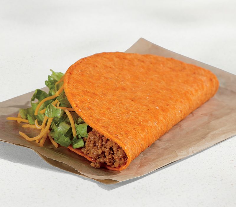 Taco Bell Doritos Locos Tacos