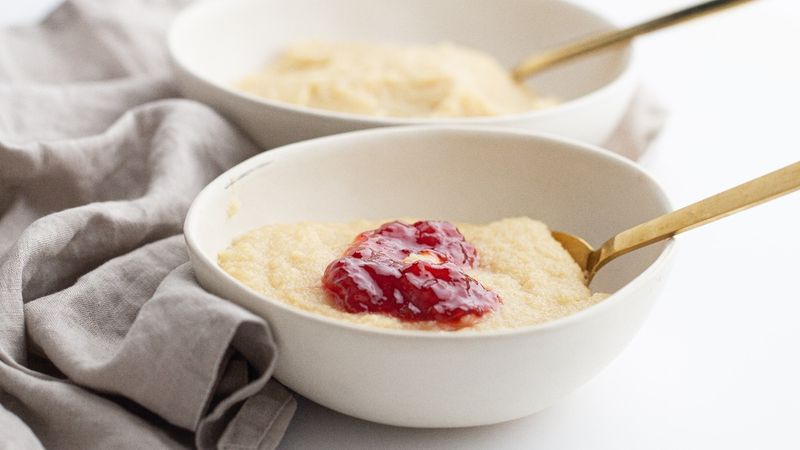 Semolina with Jam