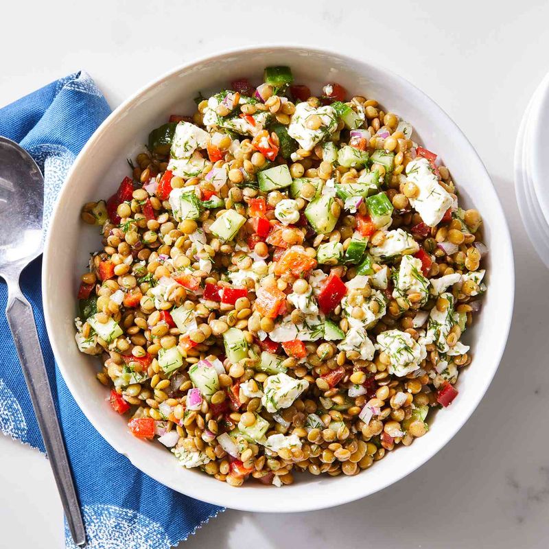 Greek Lentil Salad