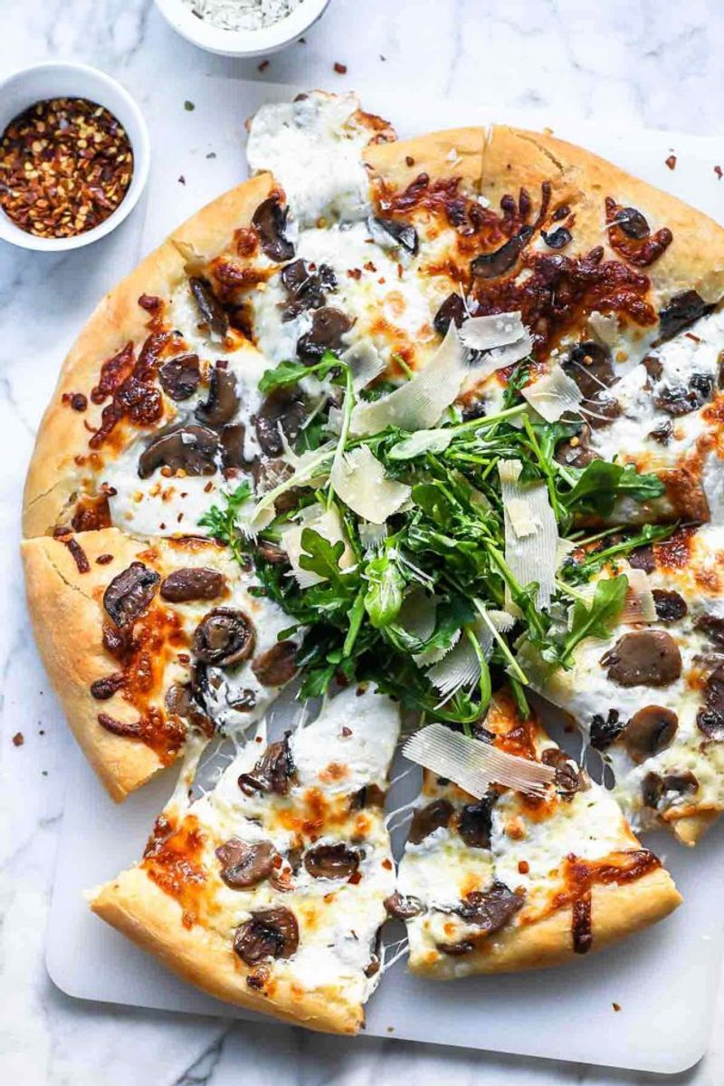 Mushroom Pizza