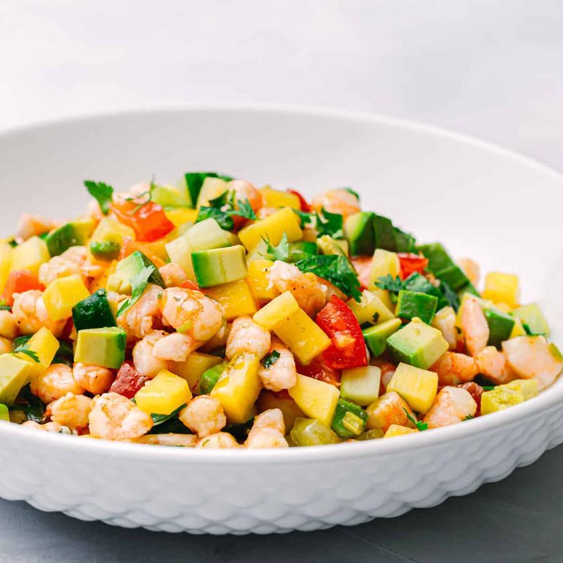 Shrimp and Avocado Fiesta