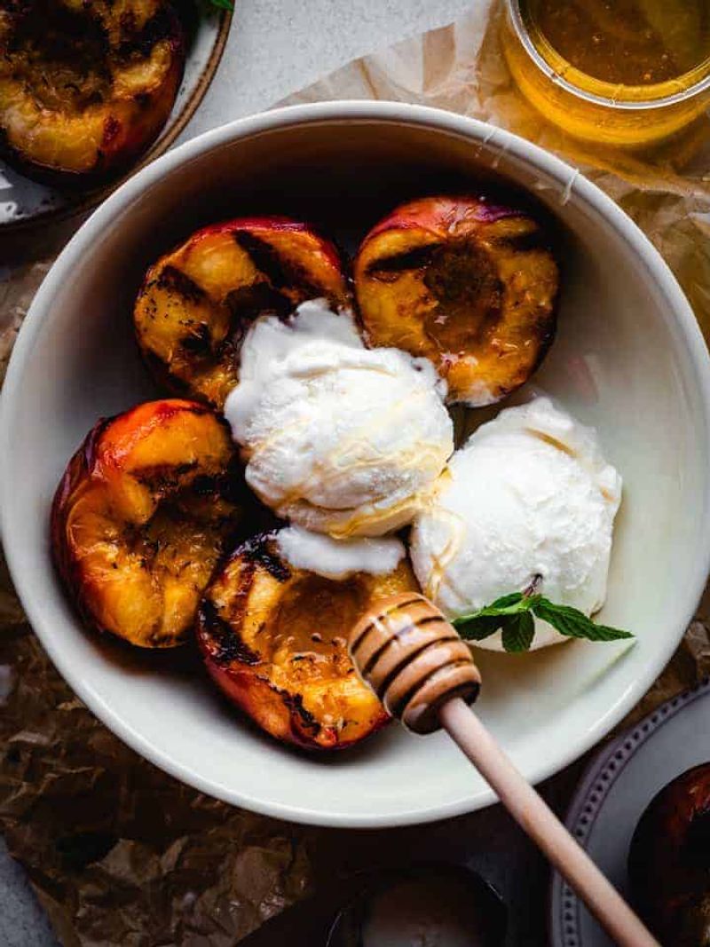 Grilled Peaches