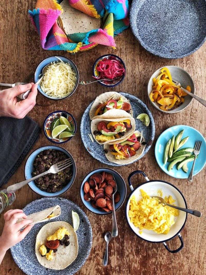 Build-Your-Own Breakfast Tacos