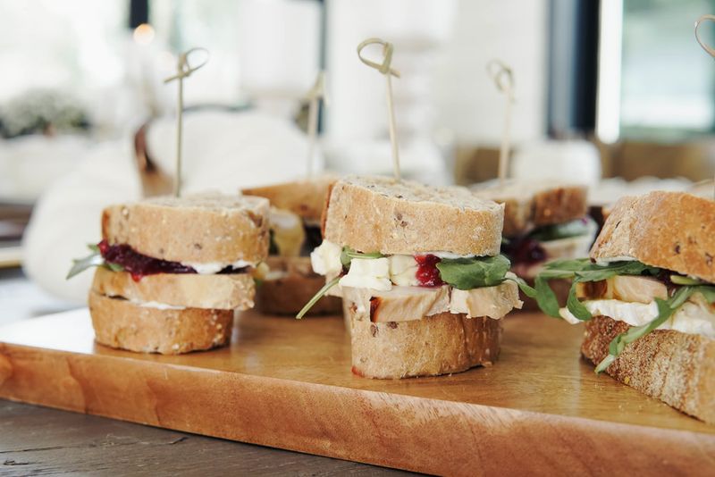 Turkey, Brie, and Cranberry