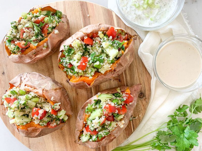 Mediterranean Hummus Bowl