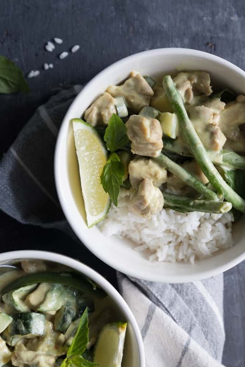 Thai Green Curry with Green Beans