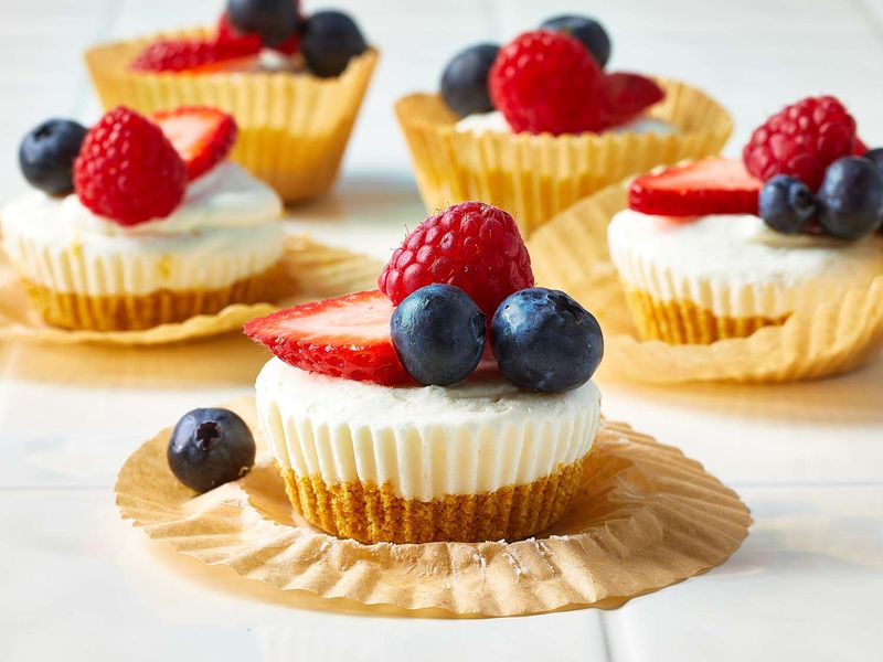 Create Mini Cheesecakes in a Muffin Tin