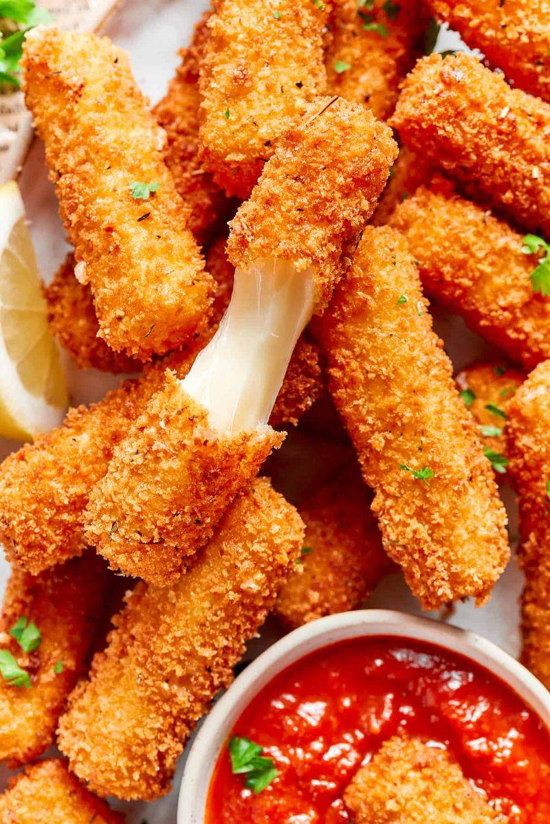 Mozzarella Sticks and Marinara