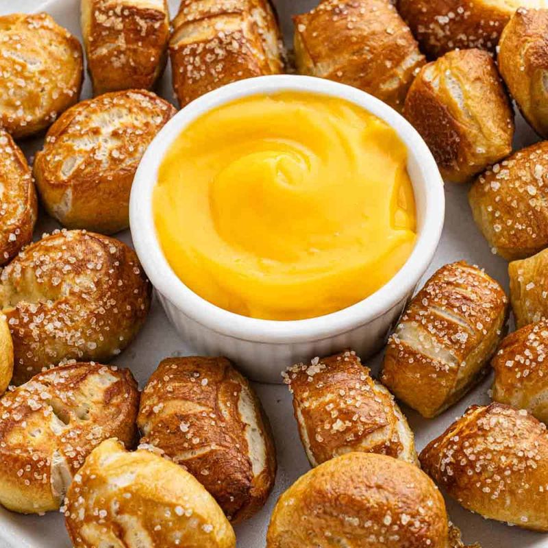 Soft Pretzels with Cheese