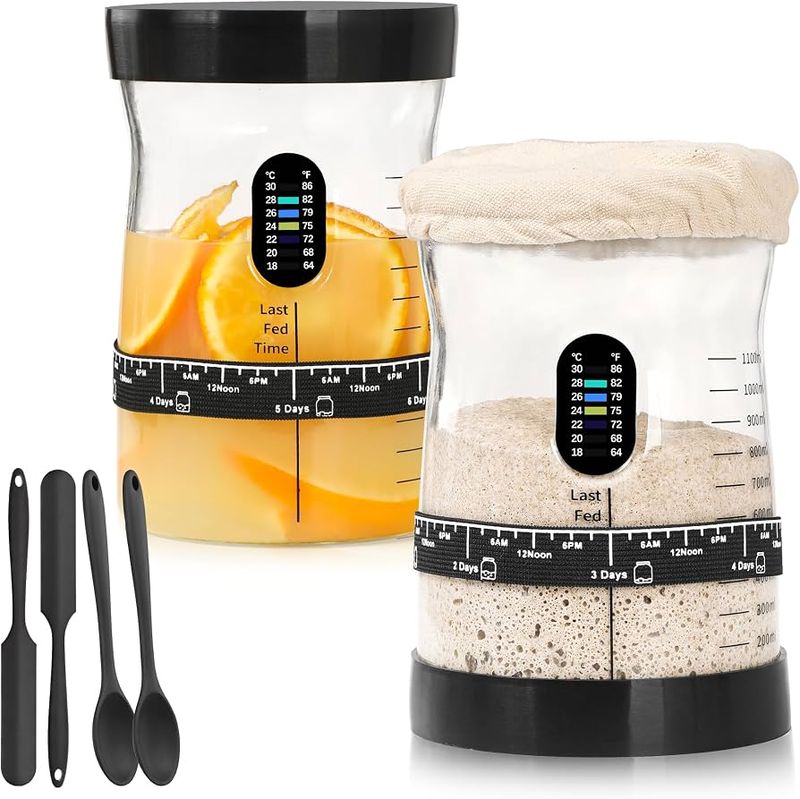 Sourdough Starter Jar Kit