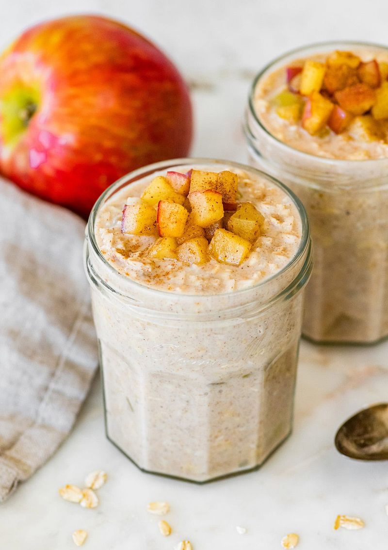 Apple Pie Overnight Oats