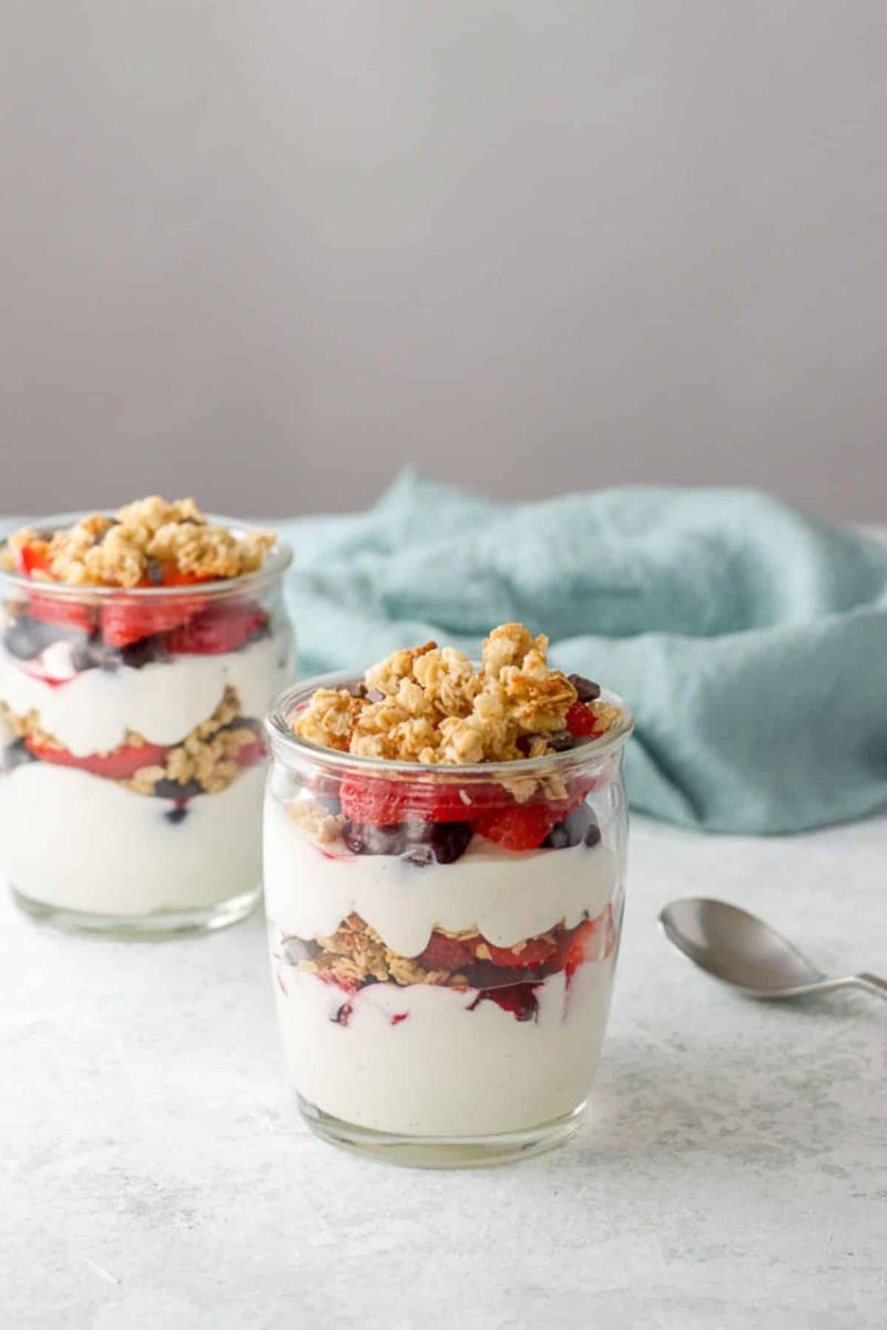 Yogurt and Granola Layers