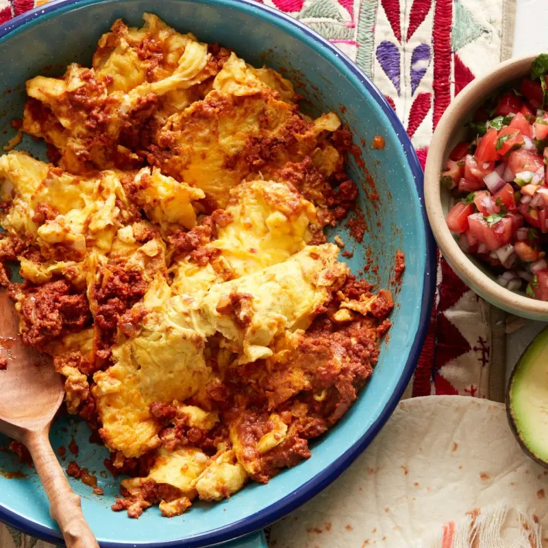 Chorizo con Huevos in Mexico