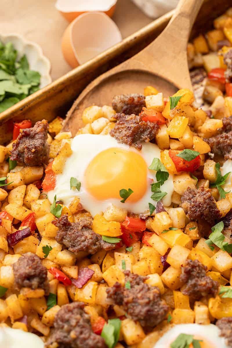 Breakfast-for-Dinner Sausage Hash