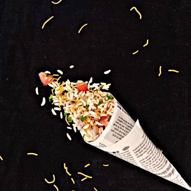 Bhel Puri on the Go