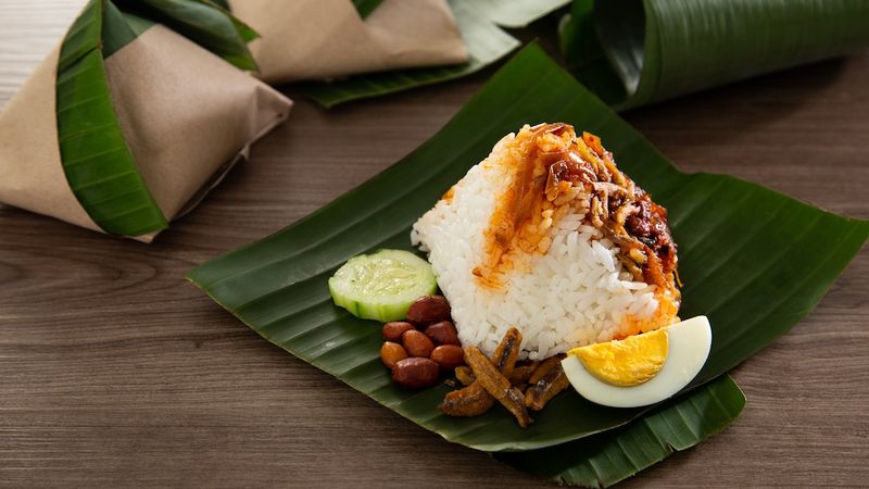 Malaysian Nasi Lemak from Penang