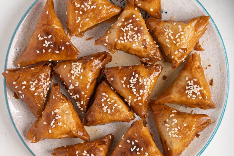 Flaky Moroccan Briouats