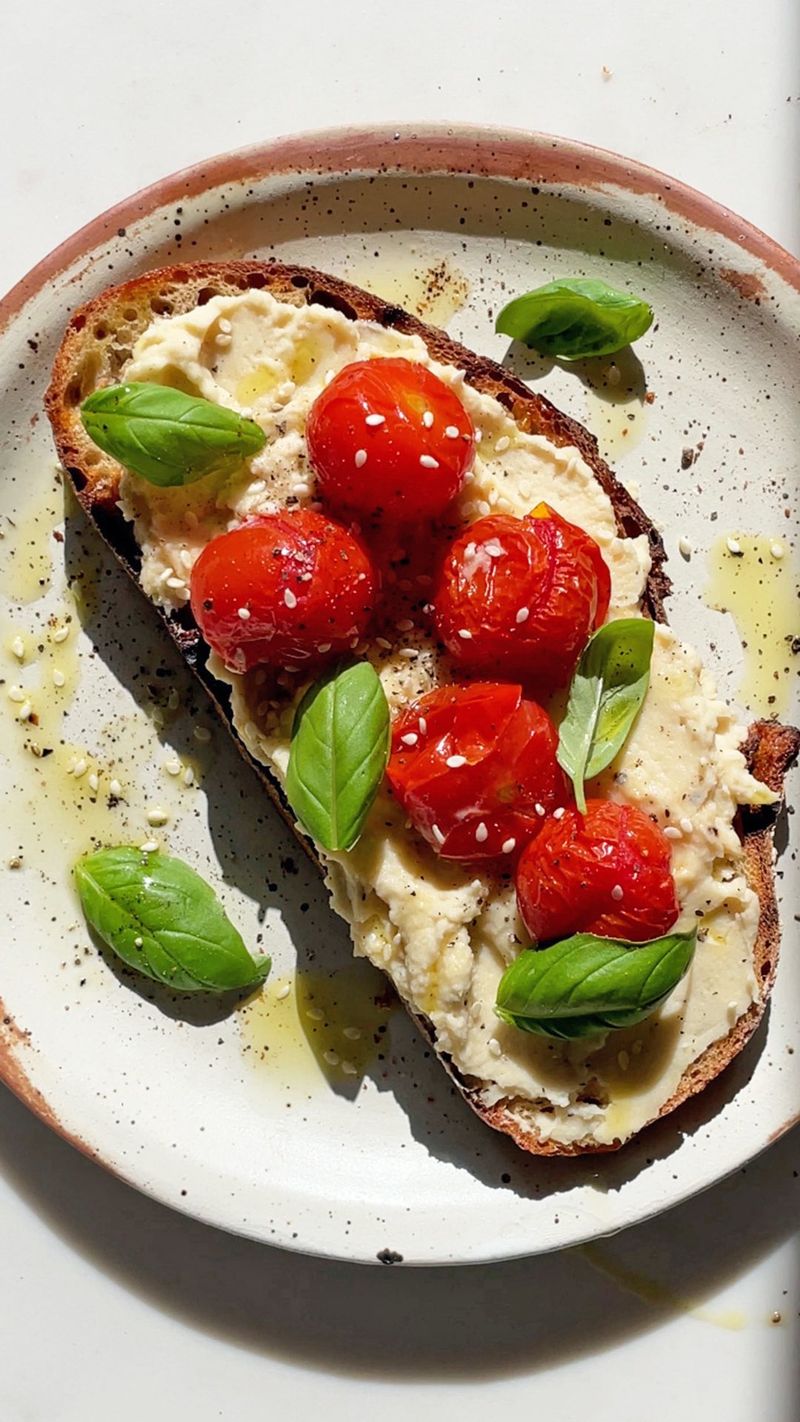 Butter Bean Mash on Toast