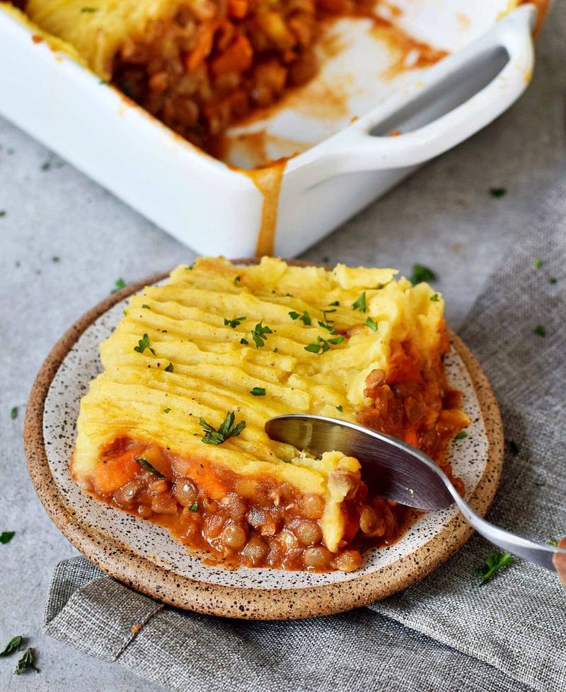 Shepherd's Pie with Bean Topping