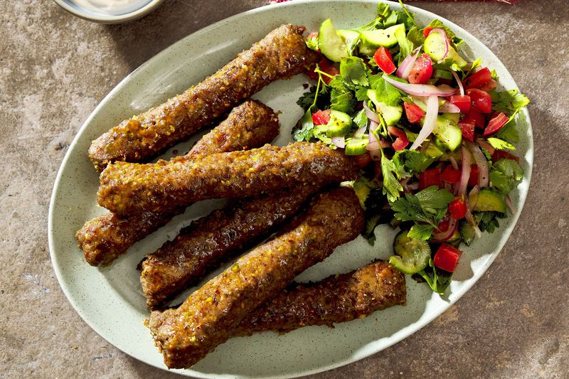 Turkish Pistachio Kebabs