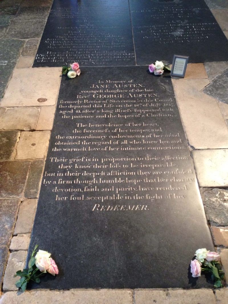 Jane Austen's Quiet Cathedral Grave