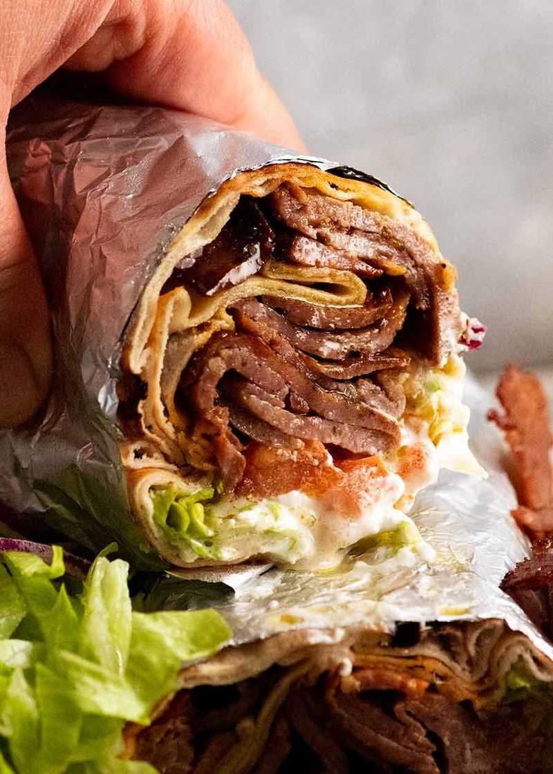 Turkish Doner Wrap