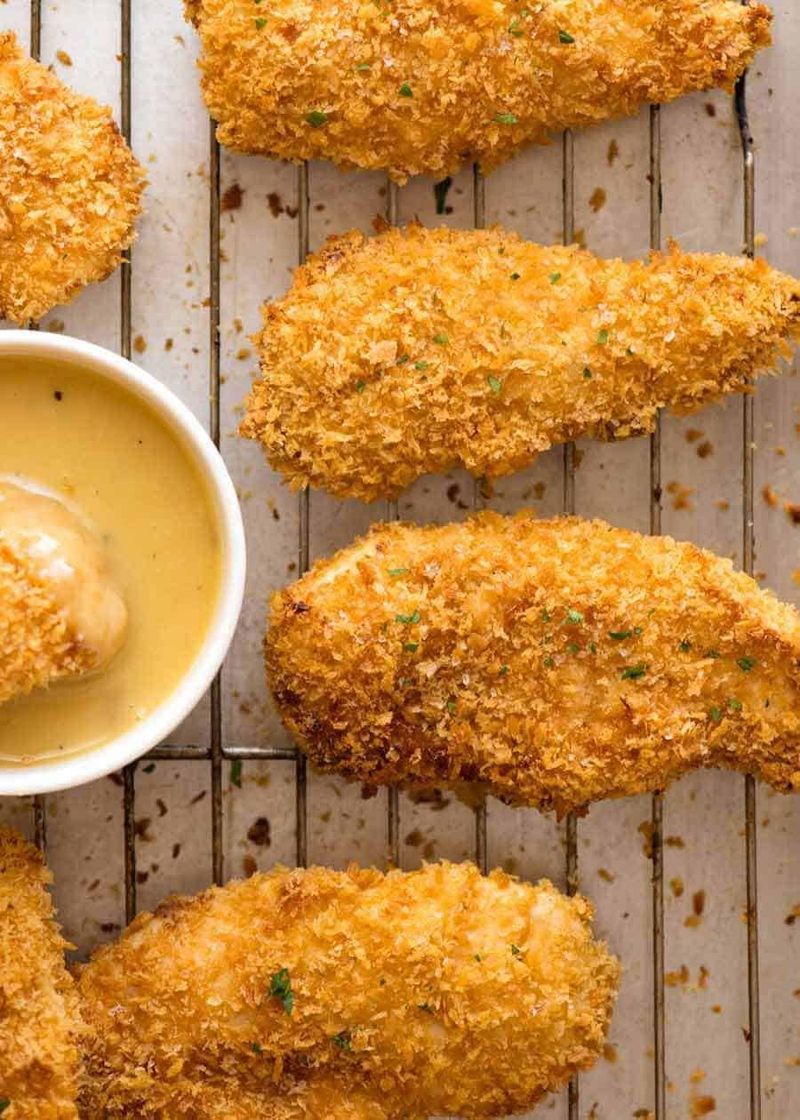 Crispy Mustard Chicken Tenders