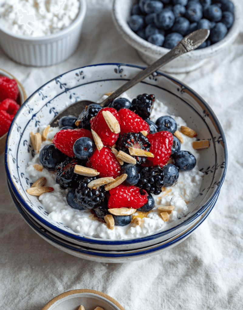 Cottage Cheese Fruit Plate