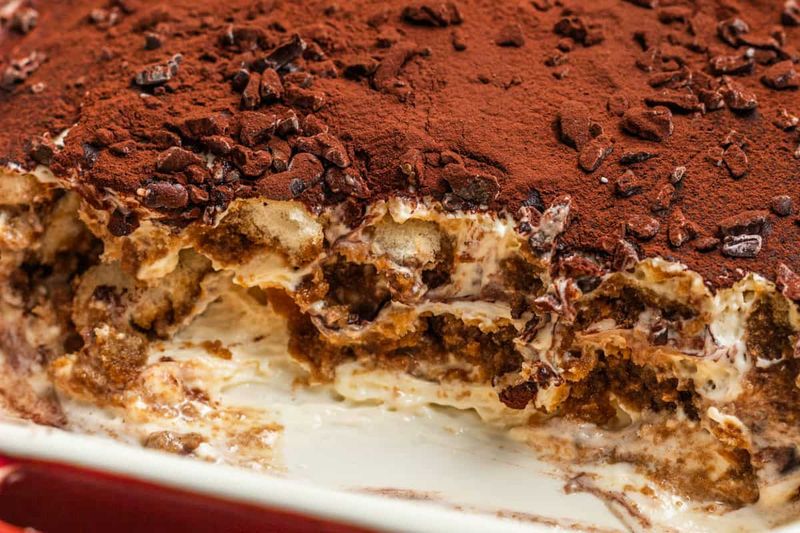 Tiramisu Straight From the Pan