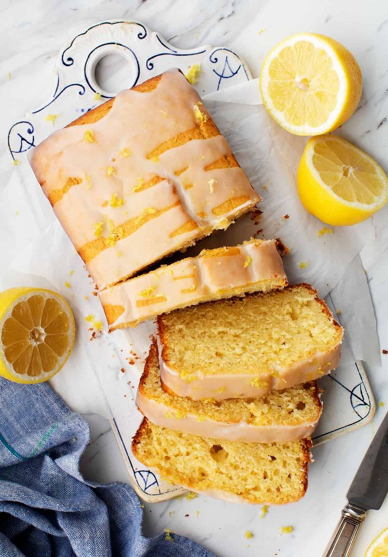 Lemon Yoghurt Loaf Cake