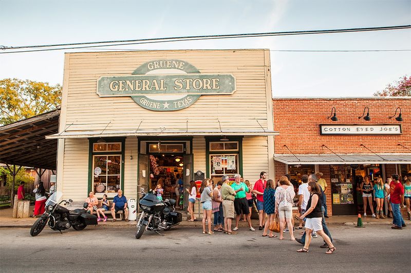 Gruene, Texas: A Dance Hall and a General Store