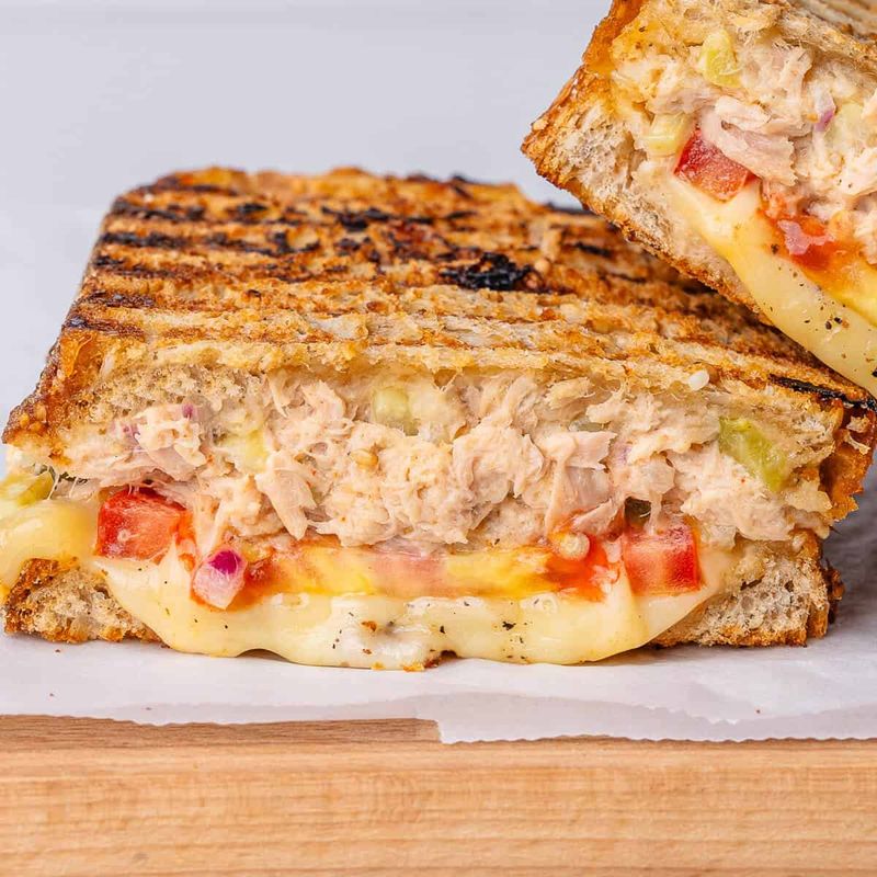 Tuna Melt on Sourdough