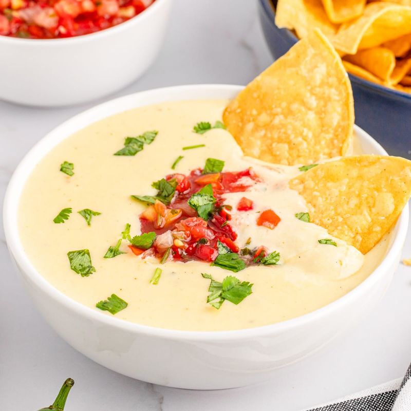 Ghostly White Queso