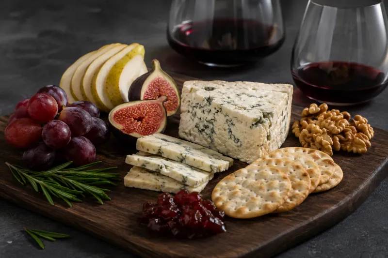 Blue Cheese: Bold Flavor With Visible Veins