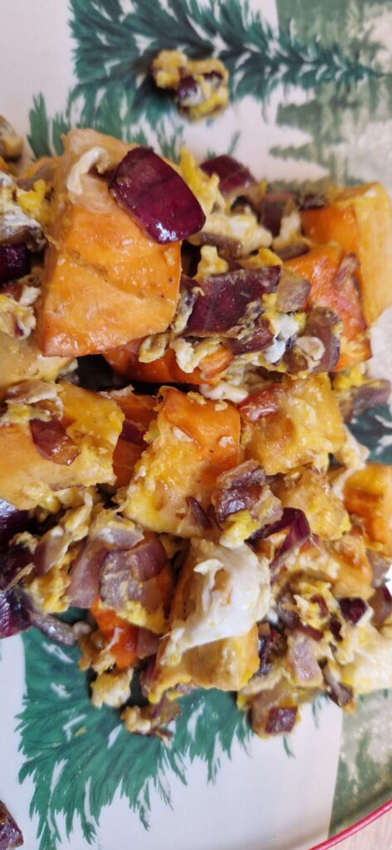 Chicken of the Woods Scramble