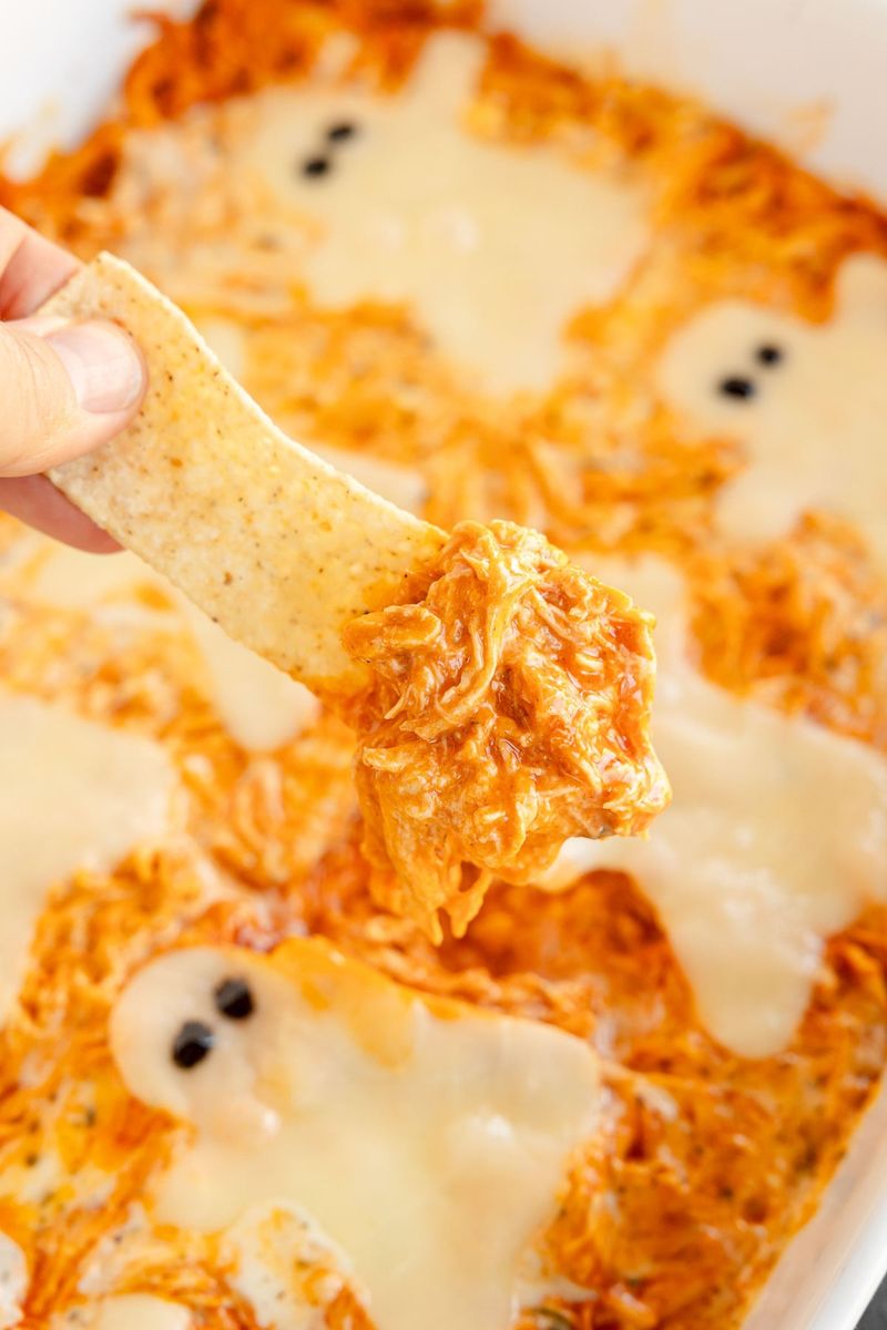 Mummy Buffalo Chicken Dip
