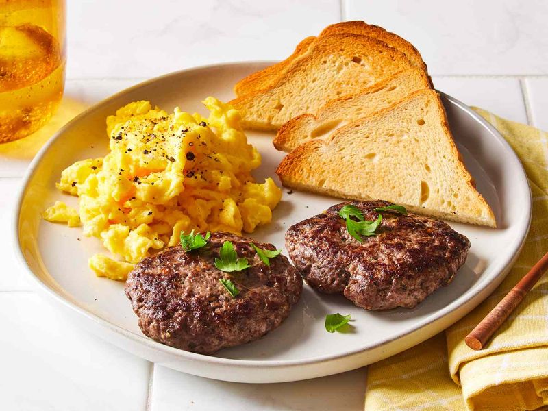 Beef Patty Breakfast