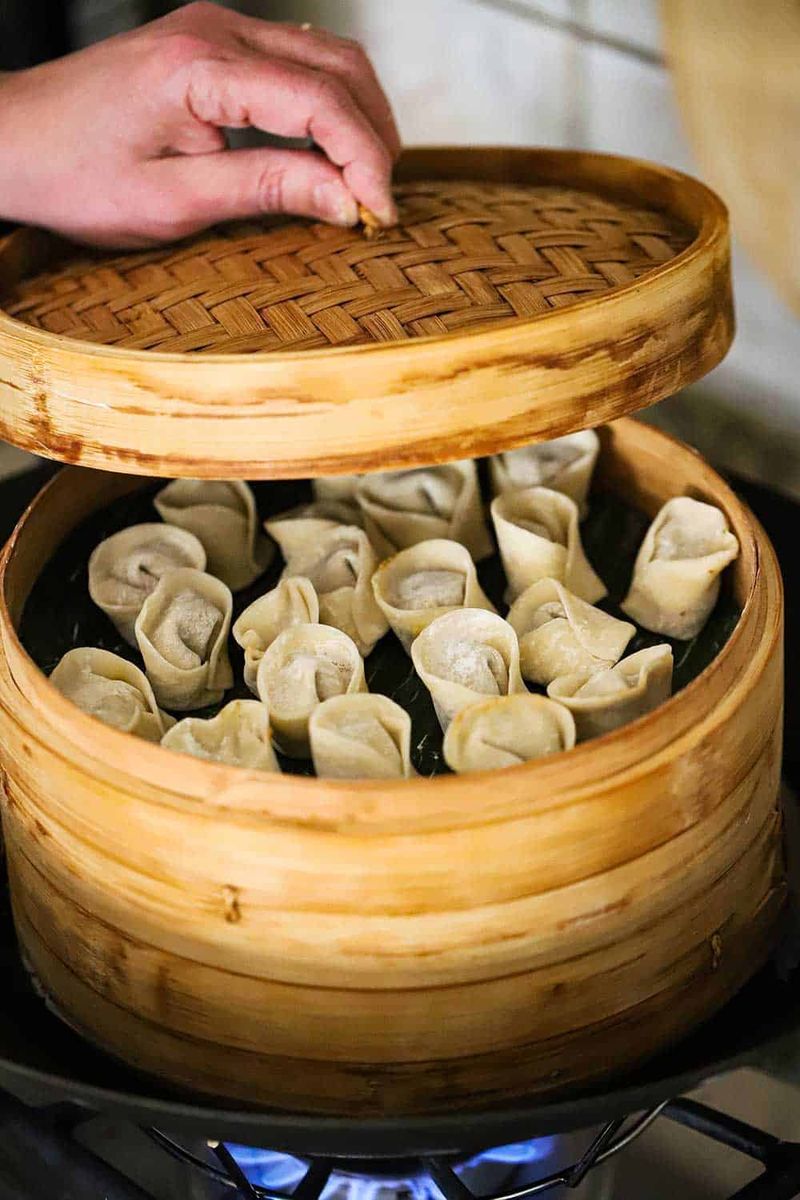 Steaming in Bamboo