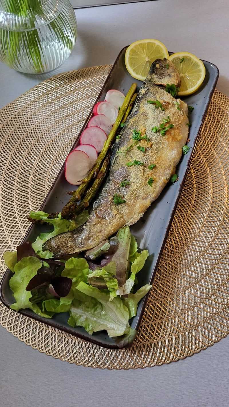 Whole Roasted Trout