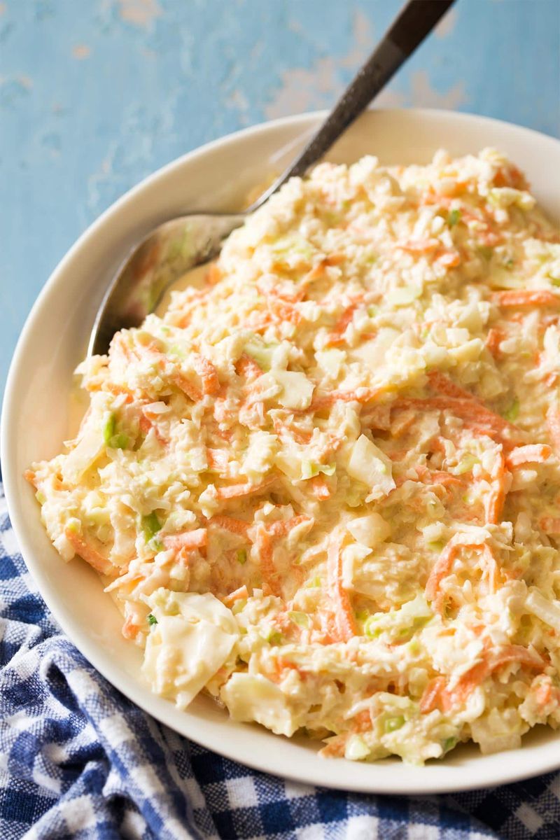 Coleslaw That Loses Its Crunchy Edge