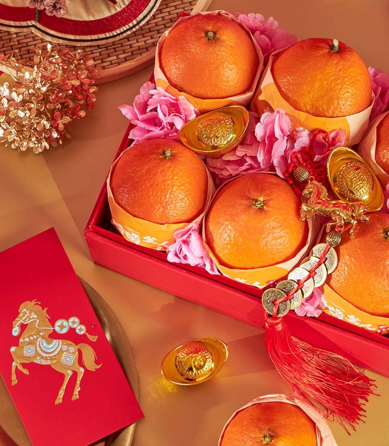 Oranges Glowing Like Gold