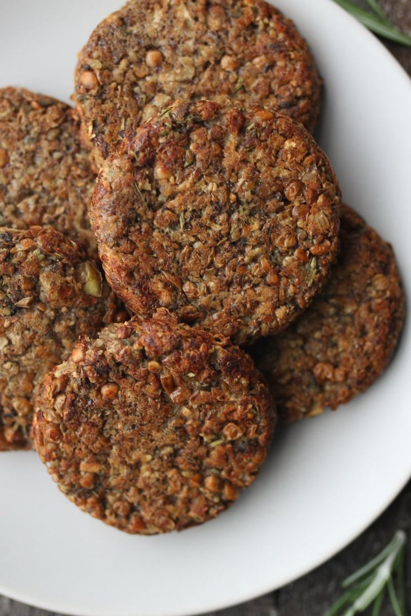 Lentil and Veggie Breakfast Patties