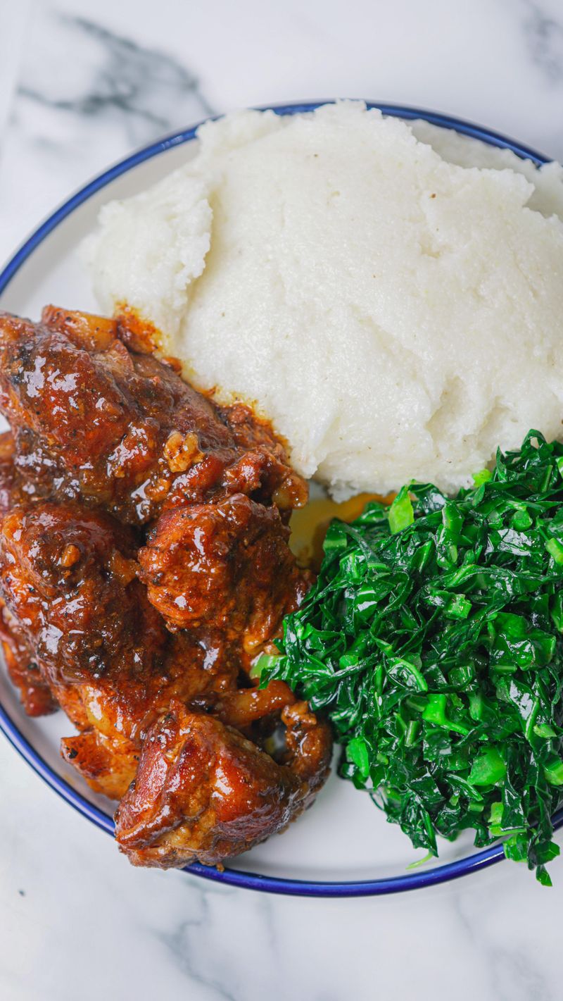 Sadza with Nyama